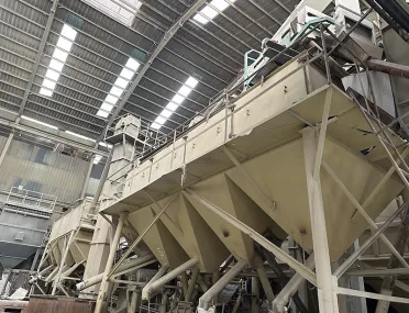 Просеивание сырья (включая процесс удаления пыли)