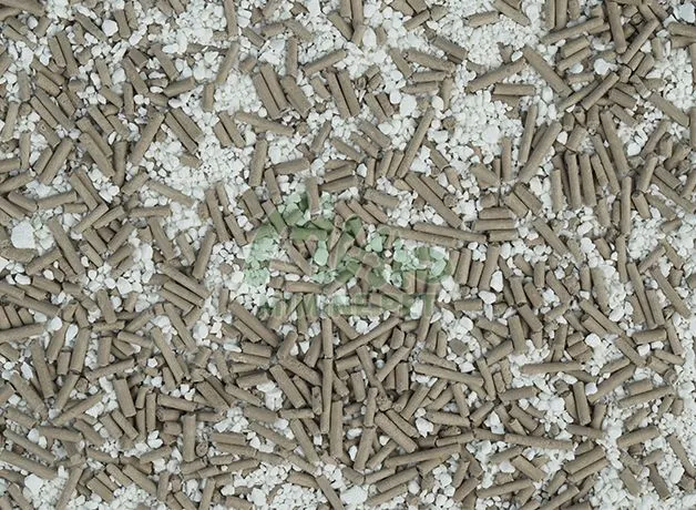 Наполнитель для кошек из неорганической маниоки