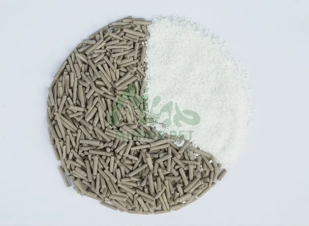 Наполнитель для кошек из неорганической маниоки