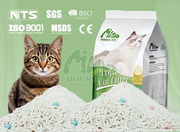 Наполнитель для кошачьего туалета с маниокой и тофу