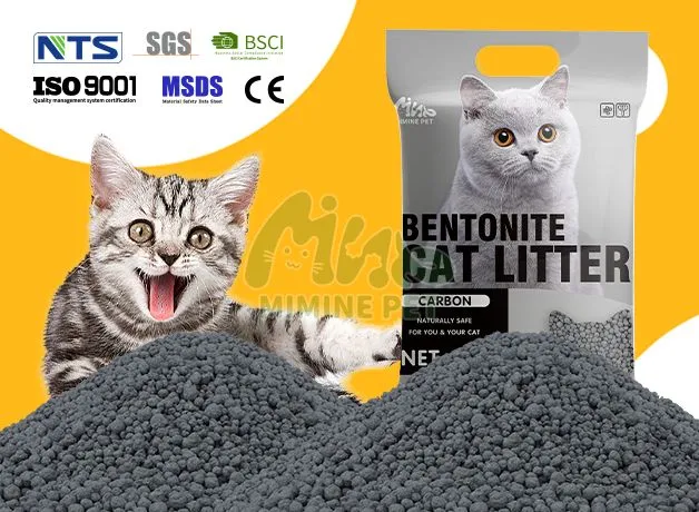 Мяч Бентонитовый Наполнитель Для Кошачьего Туалета Углерода