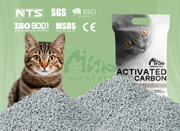 Наполнитель для кошачьих туалетов из битого бентонита без пыли