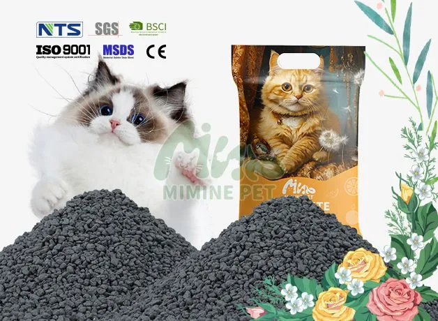 Наполнитель для кошачьих туалетов с активированным углем